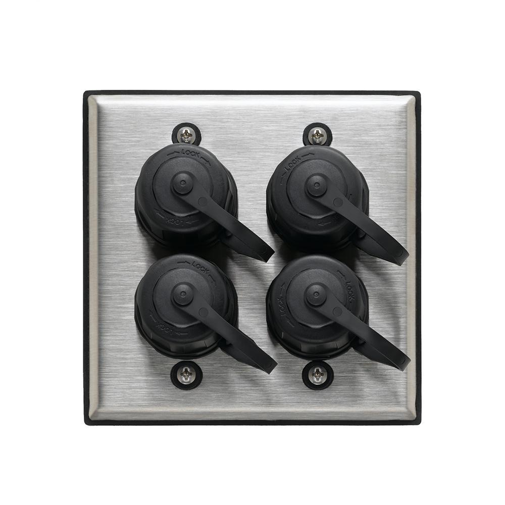 Leviton® D670K-2S4 UTP Outlets