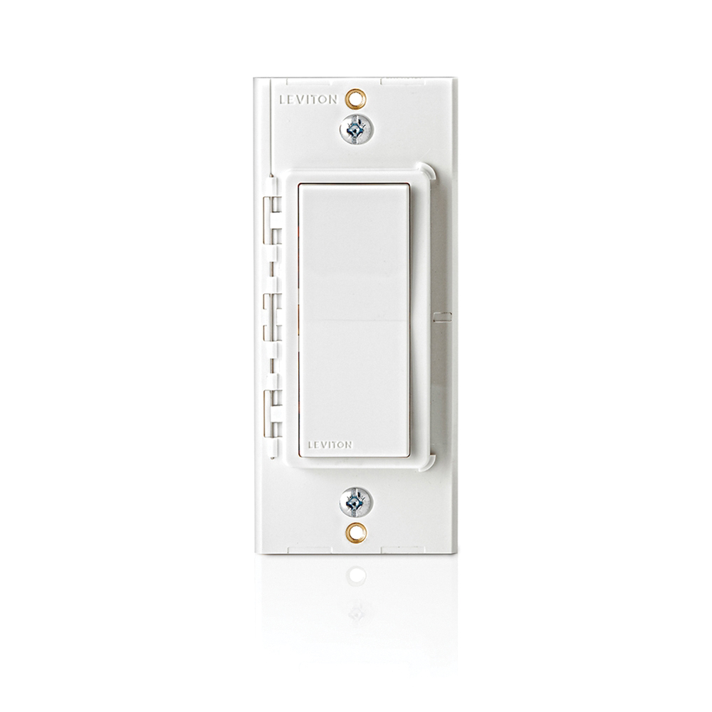 Leviton® Decora Smart™ DAWSC-1BW Switch, 50 ft