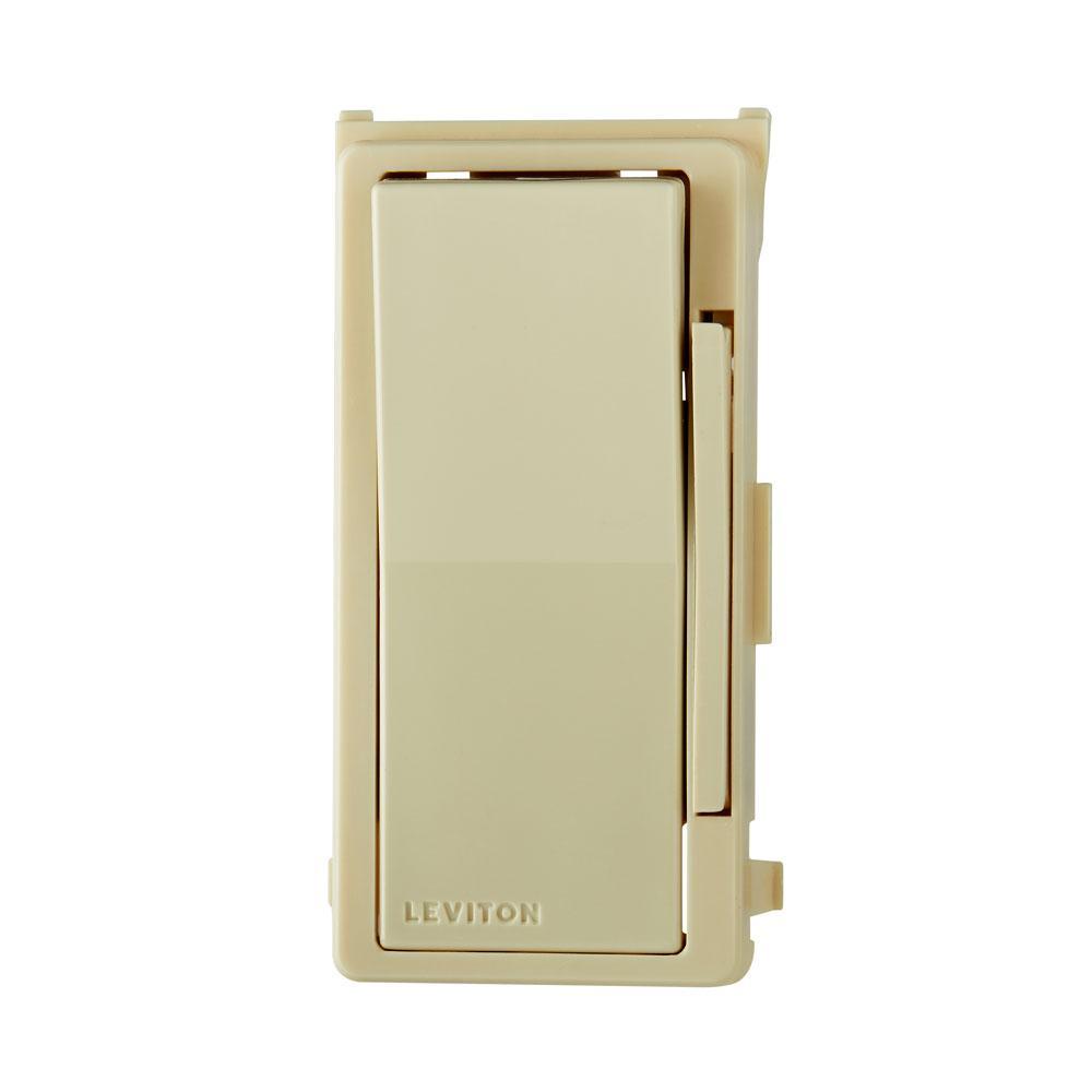 Leviton® Decora® DDKIT-I Color Change Kit With Locator Light, For Use With Decora® Digital/Smart Dimmer and Dimmer Remote, Wall Mount, Ivory