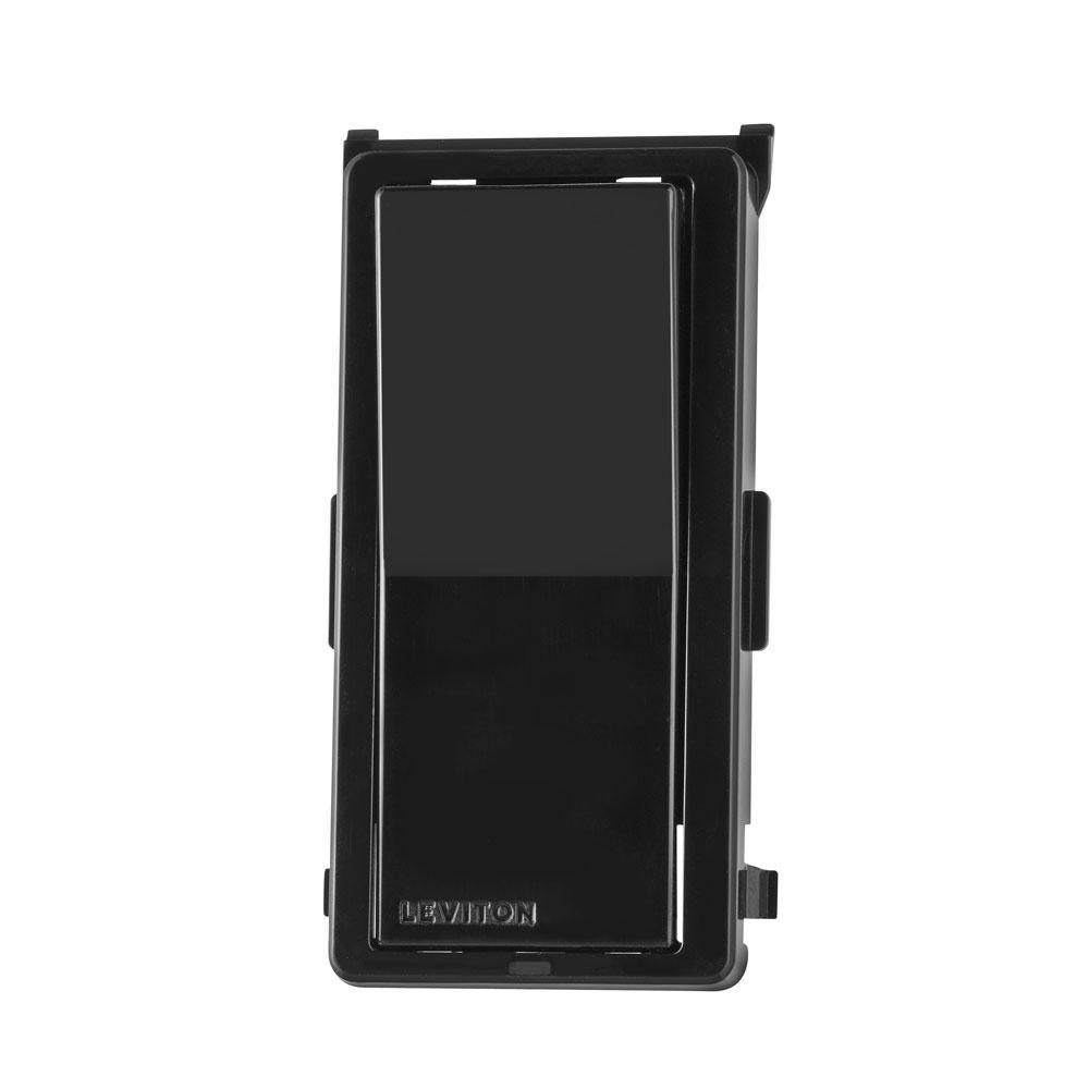 Decora® DDKIT-SE Digital Color Change Kit With Rocker, For Use With Decora® Digital/Smart Dimmer and Dimmer Remote, Wall Mounting, Black
