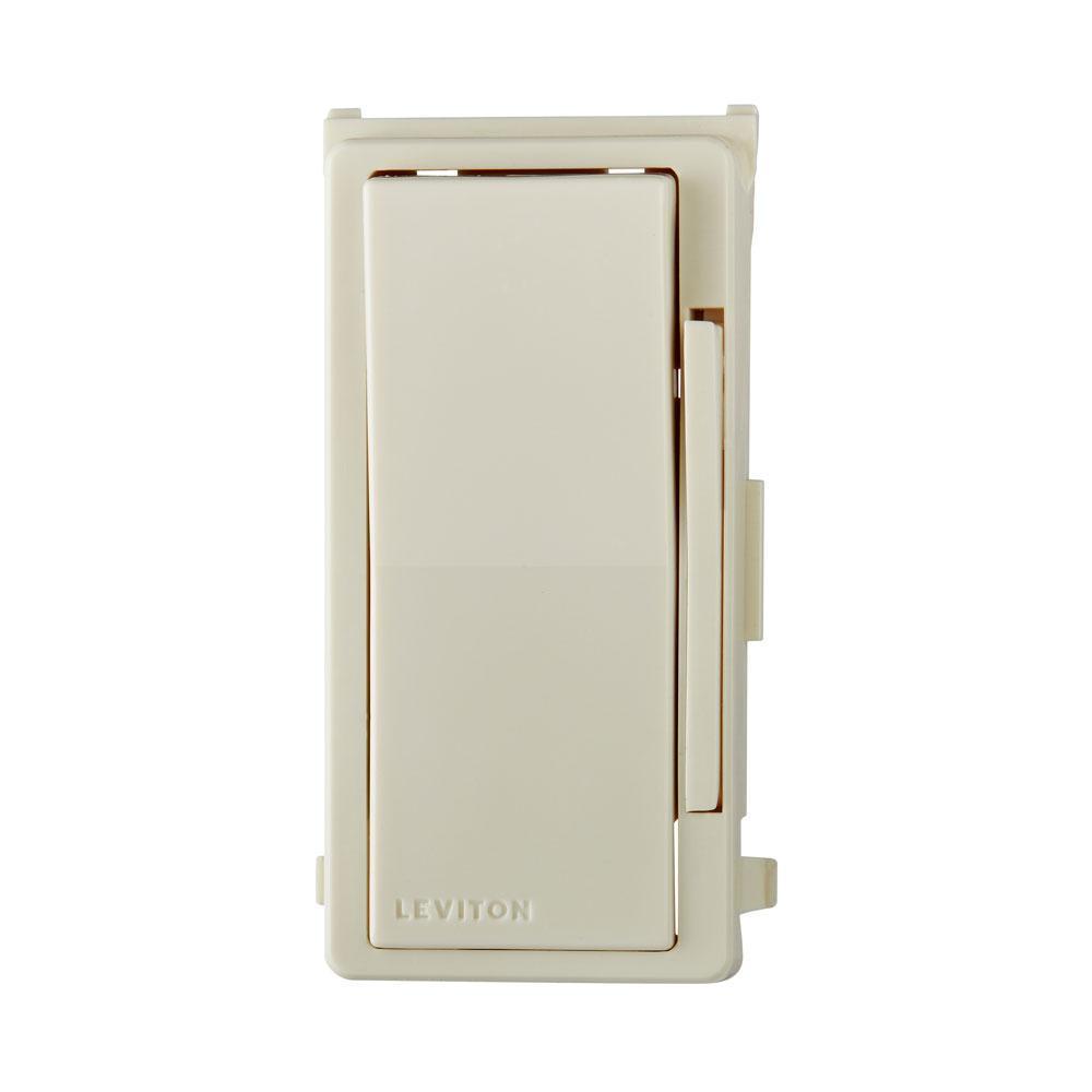 Leviton® Decora® DDKIT-T Color Change Kit With Locator Light, For Use With Decora® Digital/Smart Dimmer and Dimmer Remote, Wall Mount, Light Almond