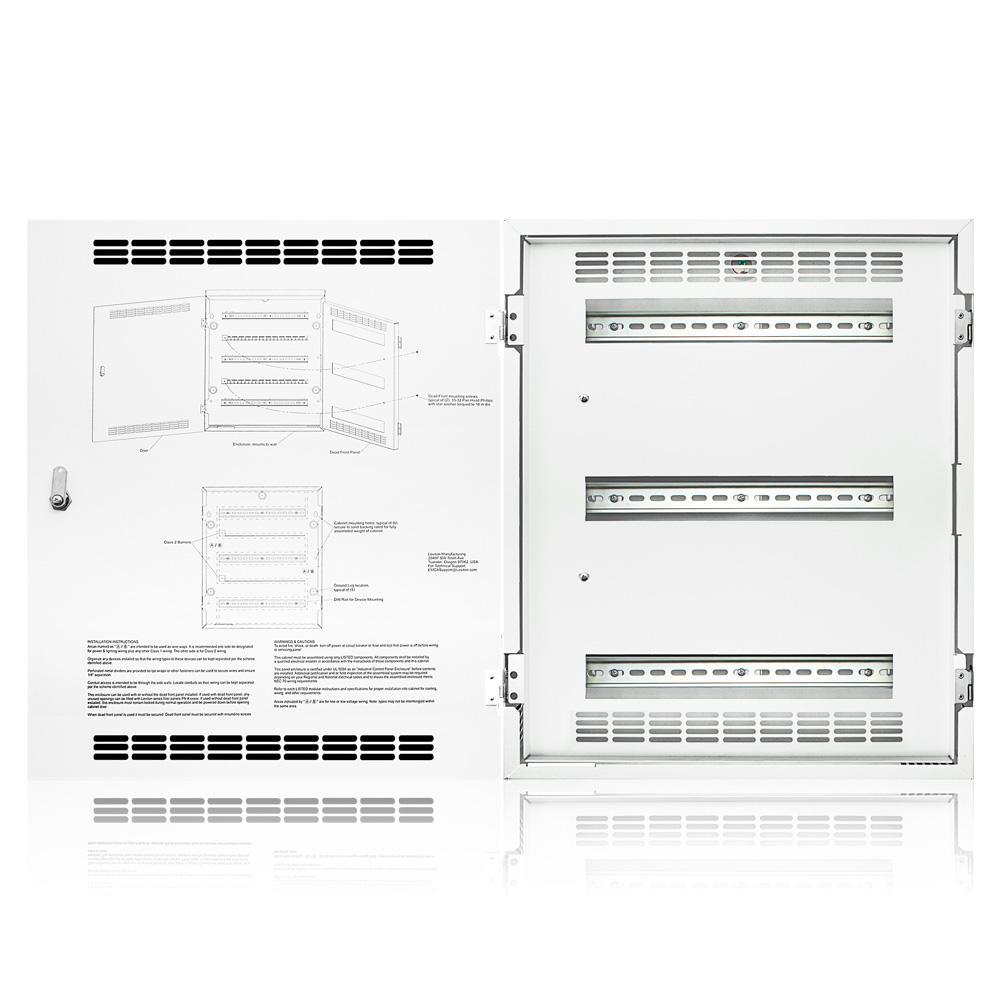 Leviton® DINRK-A03 Instrumentation Enclosures