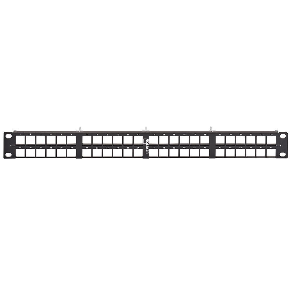 Leviton® E2X1F-S48 Cable Management Panel