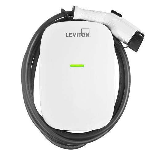 Leviton® EV800 EV Level 2 Charging Station, 208, 240 V AC, 80 A, 10 AWG Wire, NEMA 3R Enclosure