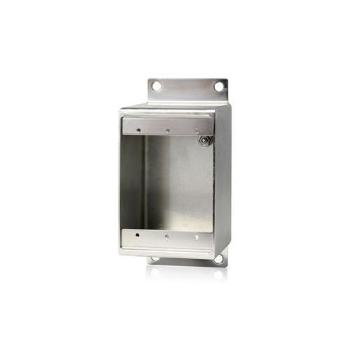 Leviton® Wetguard® FDSS1 Type FD Deep Non-Magnetic Device Box, 304 Stainless Steel, 37.2 cu-in Capacity, 1 Gangs, 6.14 in H x 3.04 in W x 3.07 in D