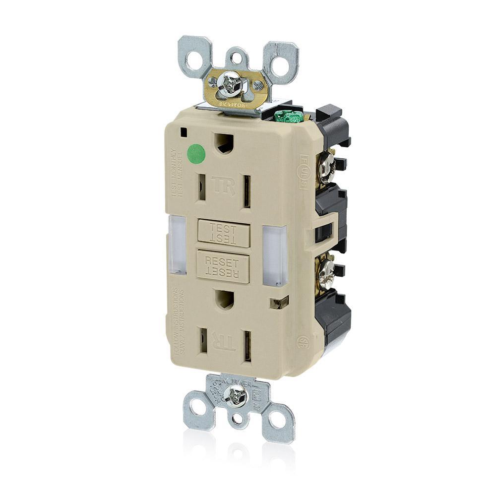 Leviton® GFNL1-HGI GFCI Receptacles