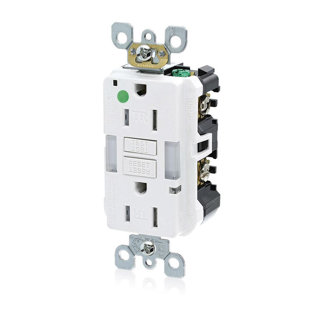 Leviton® GFNL1-HGW GFCI Receptacles