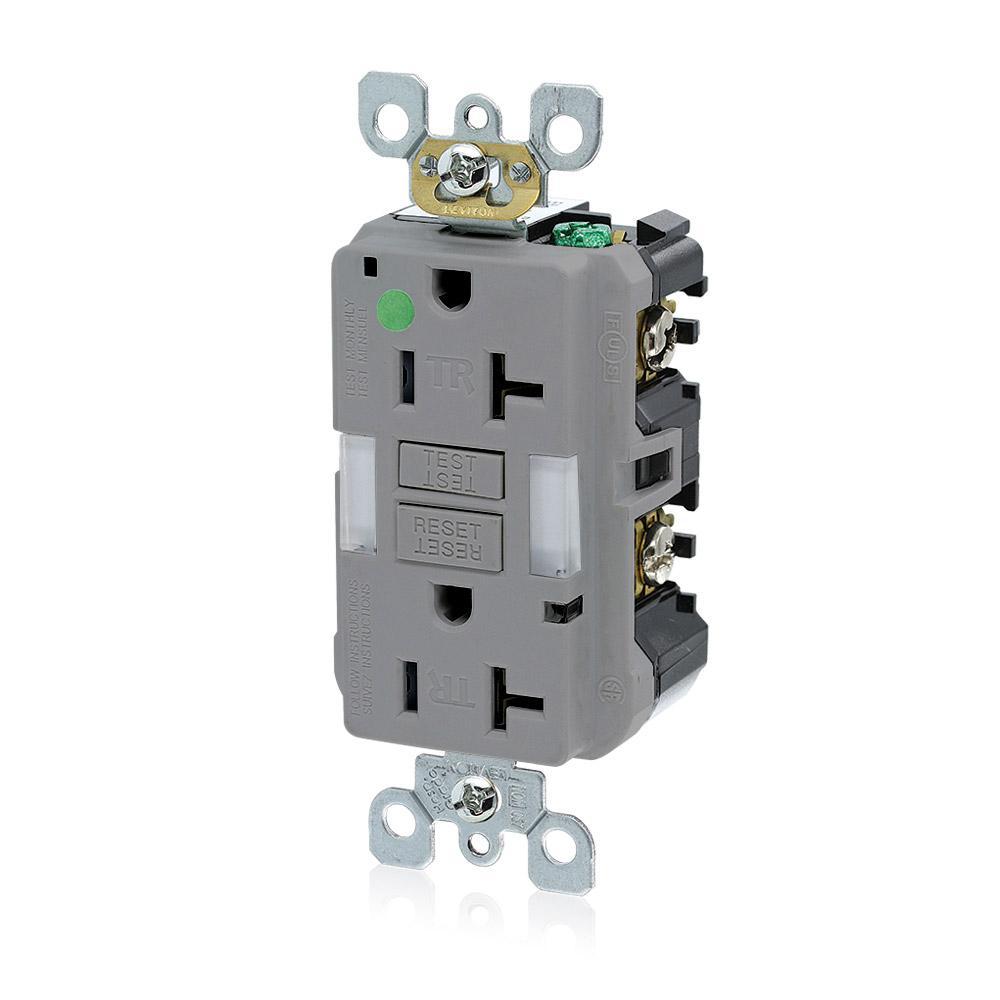 Leviton® GFNL2-HGG GFCI Receptacles