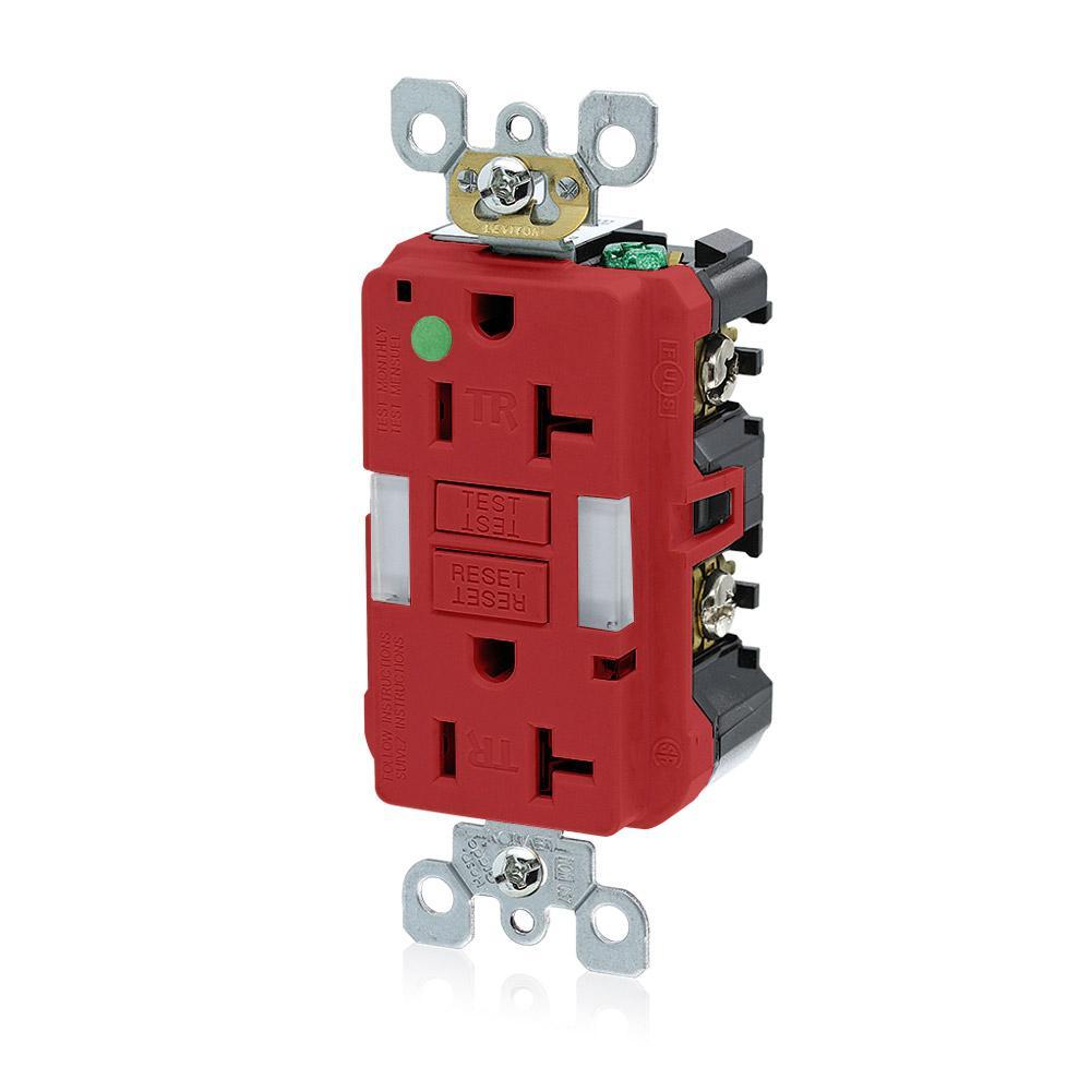 Leviton® GFNL2-HGR GFCI Receptacles