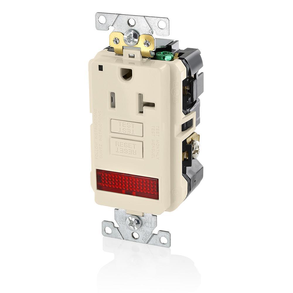 Leviton® GFPL2-PLW GFCI Receptacles