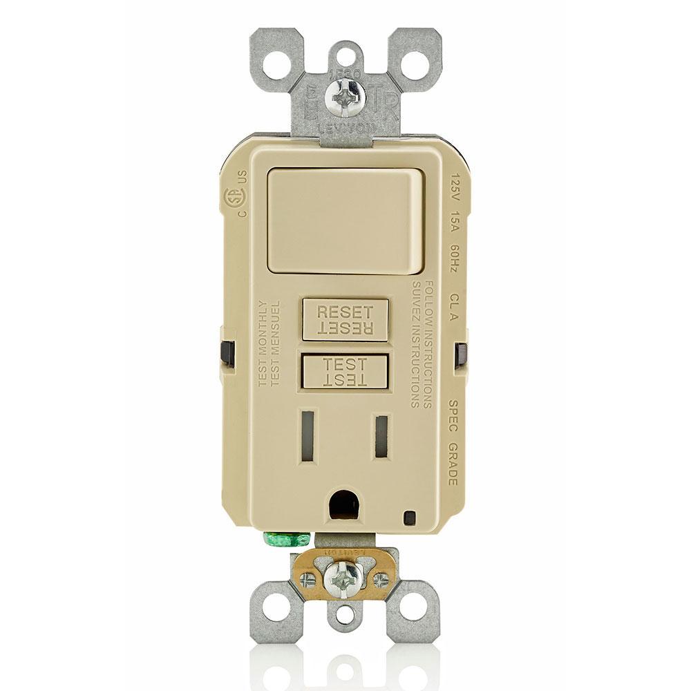 Leviton® GFSW1-KW Switches & Receptacles