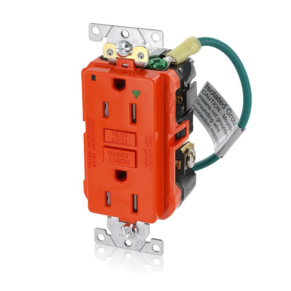 Leviton® GFTR1-IGO GFCI Receptacles