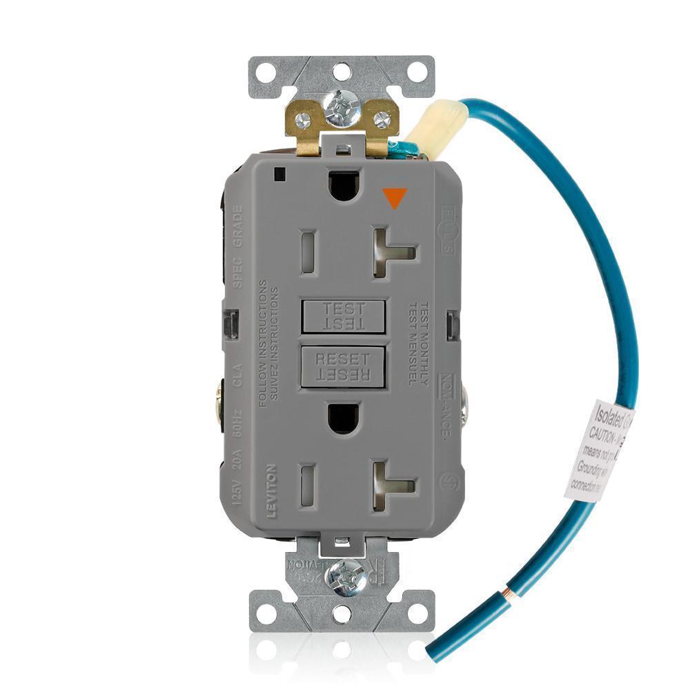 Leviton® GFTR2-IGG GFCI Receptacles