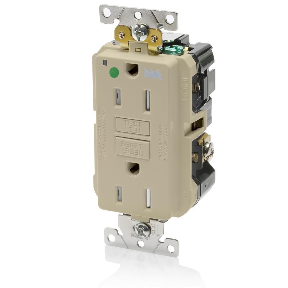 Leviton® GFWT1-HGI GFCI Receptacles