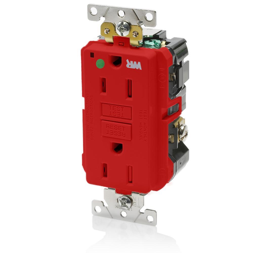 Leviton® GFWT1-HGR GFCI Receptacles