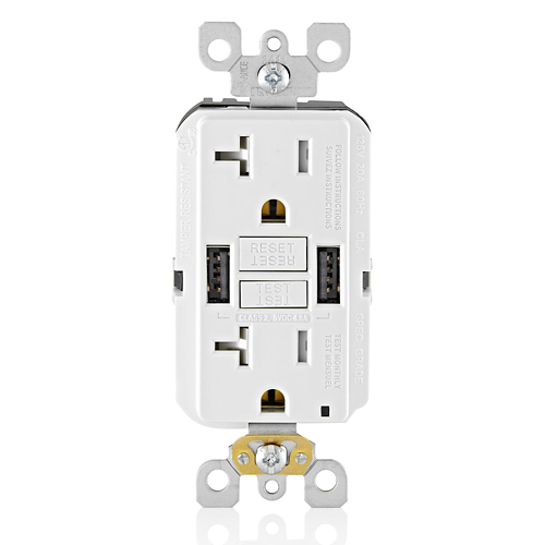 Leviton® GUSB2-T Combination GFCI Devices