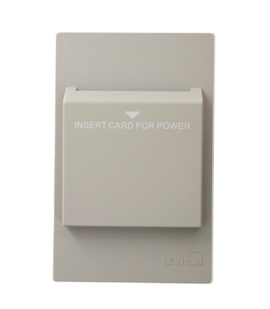 Leviton® HKSWP-G Hotel Key Card Holders