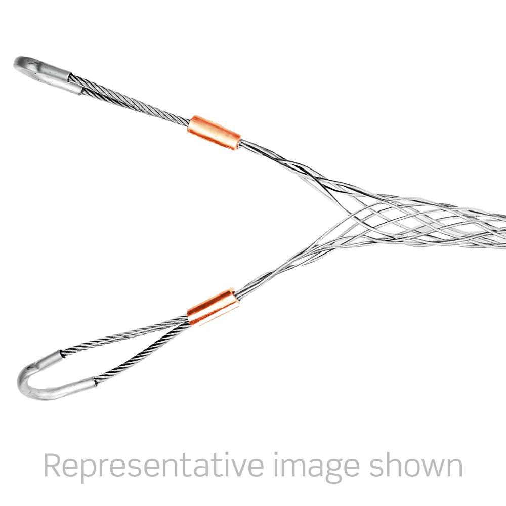 Leviton® L9715-100 Safety Spring Support Grip, 8940 lb Breaking Strength, 2.00 to 2.50 in Cable, 304 Stainless Steel