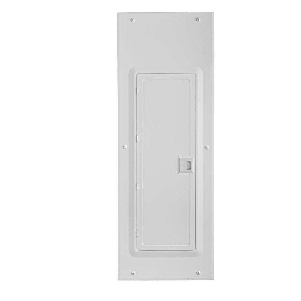 Leviton® LDC42 42-Space Standard Cover and Door With Mounting Hardware, 16-1/4 in W x 45.3 in H, Surface Mount, Steel