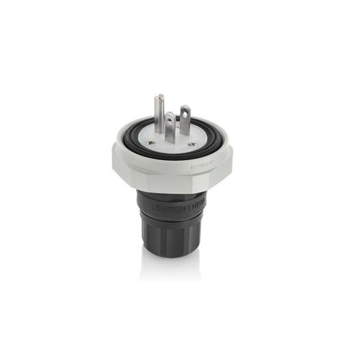 Leviton® LNR80-1E Straight Blade Plugs