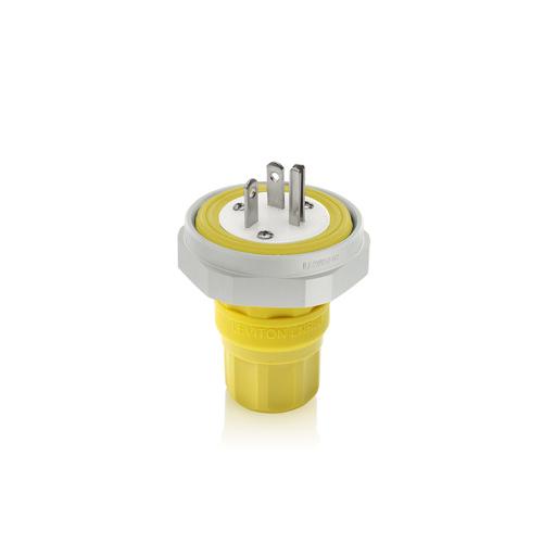 Leviton® LNR80-4Y Straight Blade Plugs