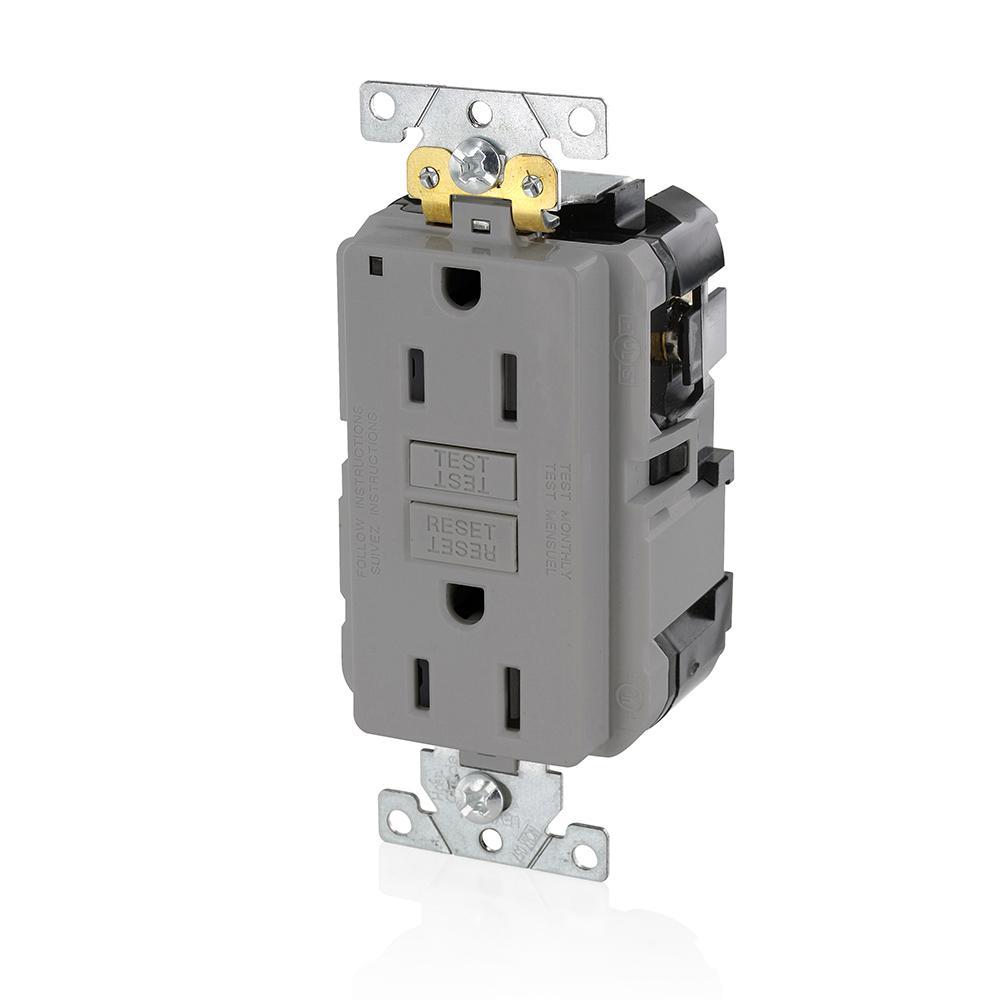 Leviton® MGFN1-GY GFCI Receptacles