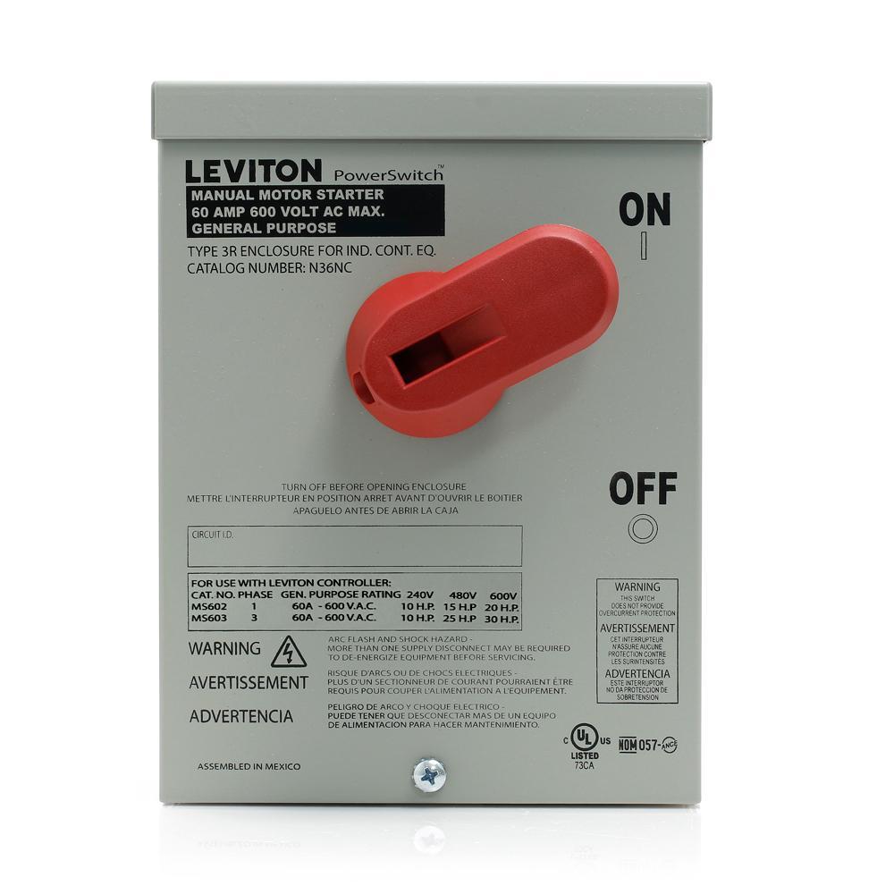 Leviton® N36NC Starter Renewal Parts