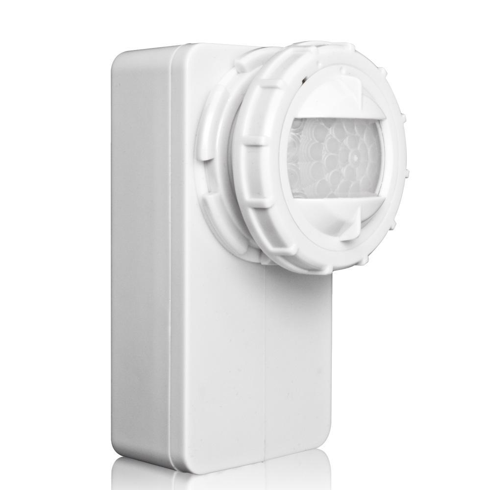 Leviton® OSF20-IUW High Bay Integral Luminaire Occupancy Sensor, 120/208/220/230/240/277/347 V AC, PIR Sensor, 20 to 40 ft Coverage, 360 deg Viewing, Fixture Mounting