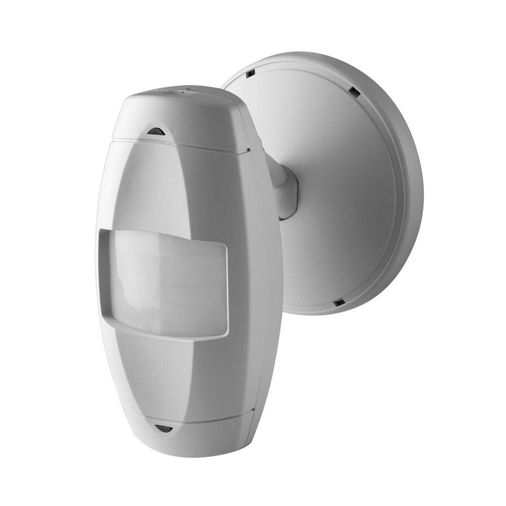 Leviton® OSWLR-I0W Long Range Self Adjusting Occupancy Sensor, 24 V DC, PIR Sensor, 100 x 14 ft Coverage, 8 deg Viewing, Wall Mounting