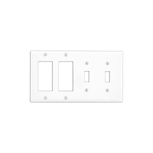 Leviton® P2262-W Combination Wallplates