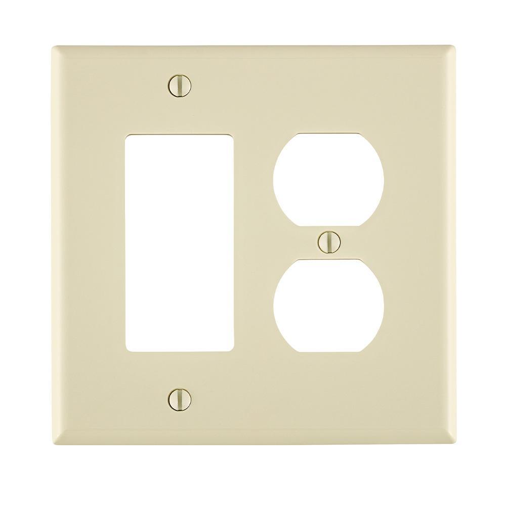 Leviton® PJ826-I Combination Wallplates
