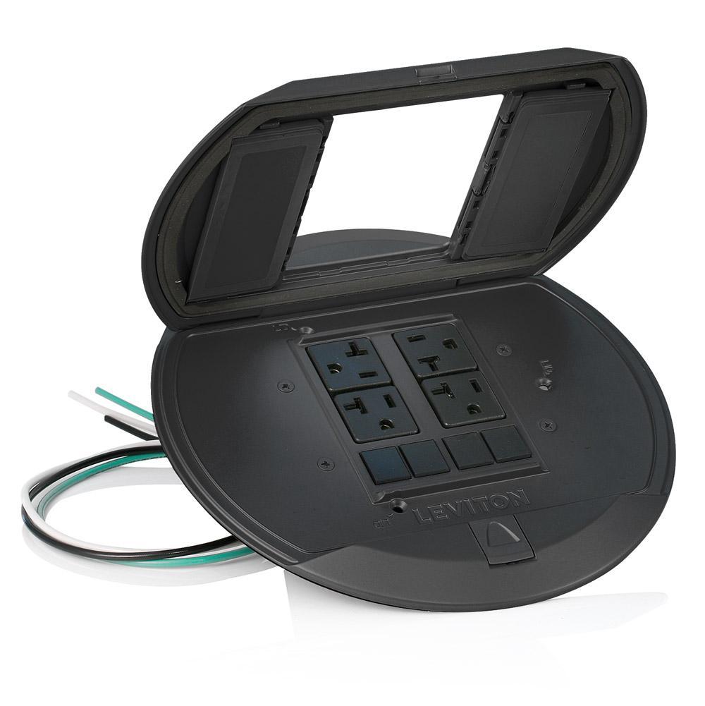 Leviton® PT544-2E Poke-Through Covers