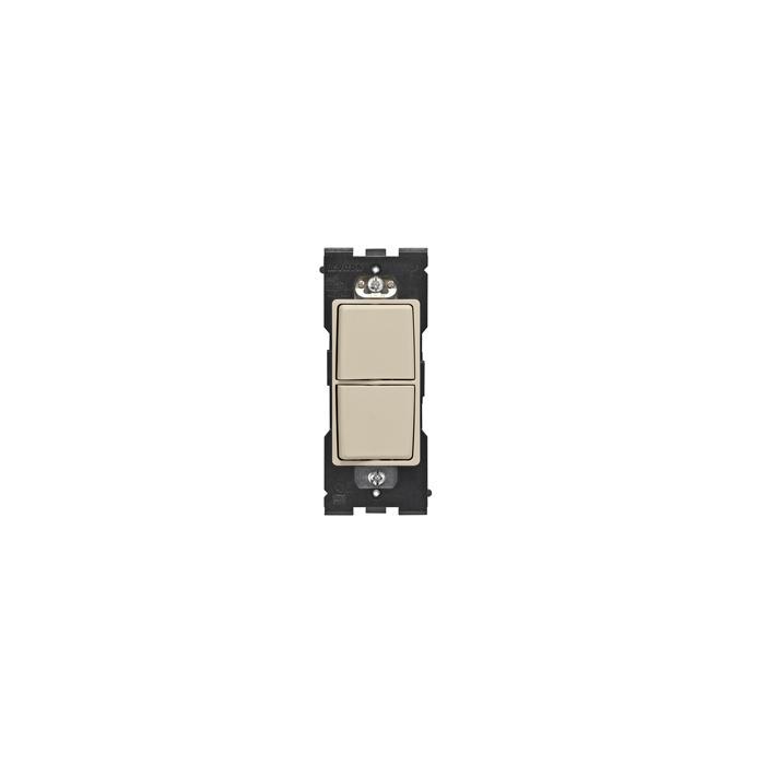 Leviton® RE634-NS Combination Switches Decorative