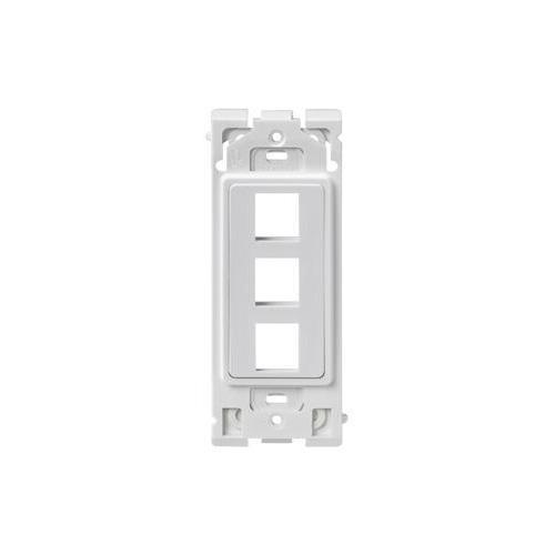 Leviton® RE640-WW3 Audio/Video Wallplate Adapters/Inserts