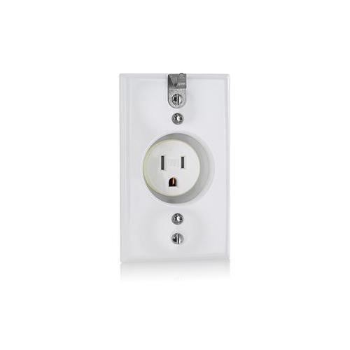 Leviton® T5015-CHW Straight Blade Receptacles