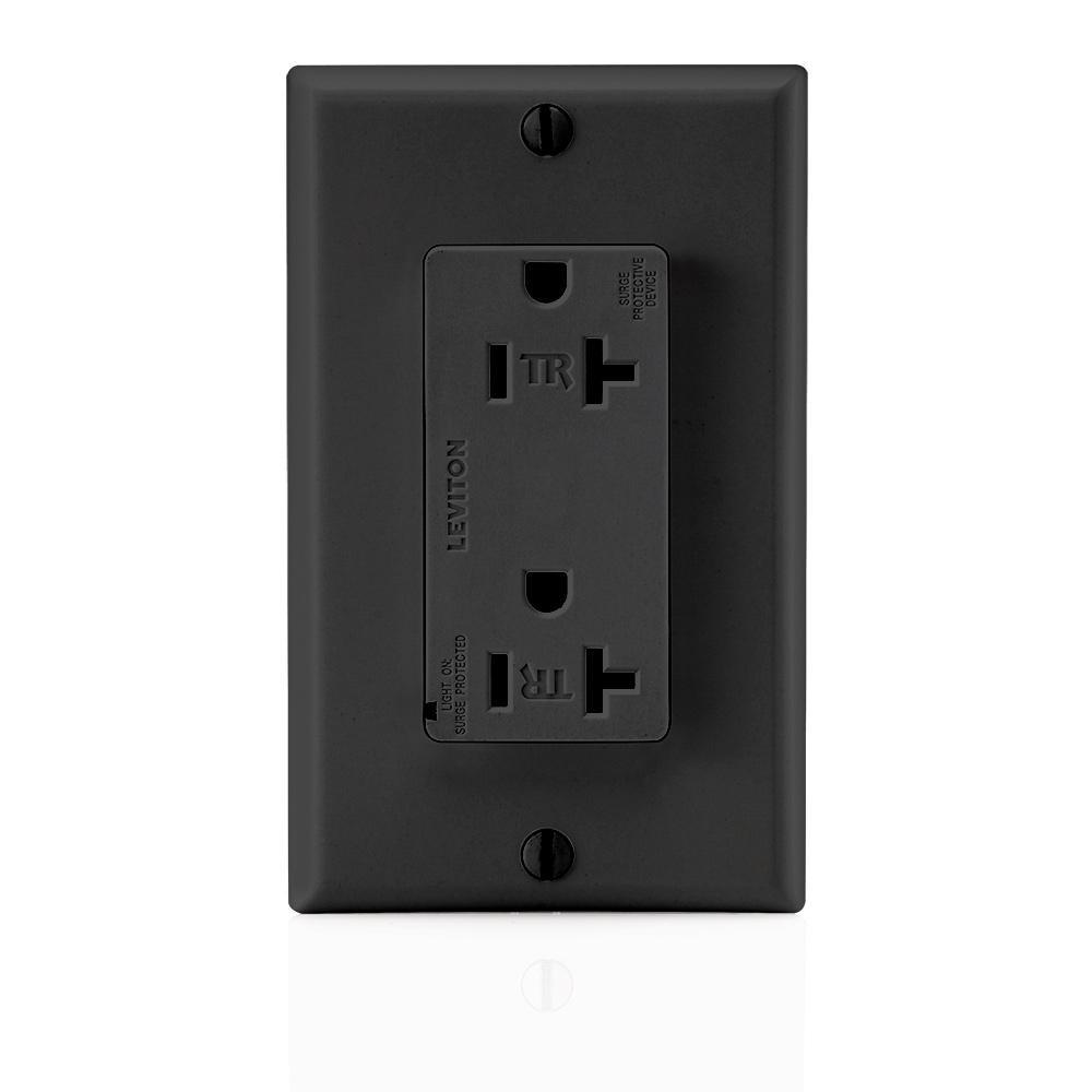 Leviton® T5380-E Straight Blade Surge Suppressions
