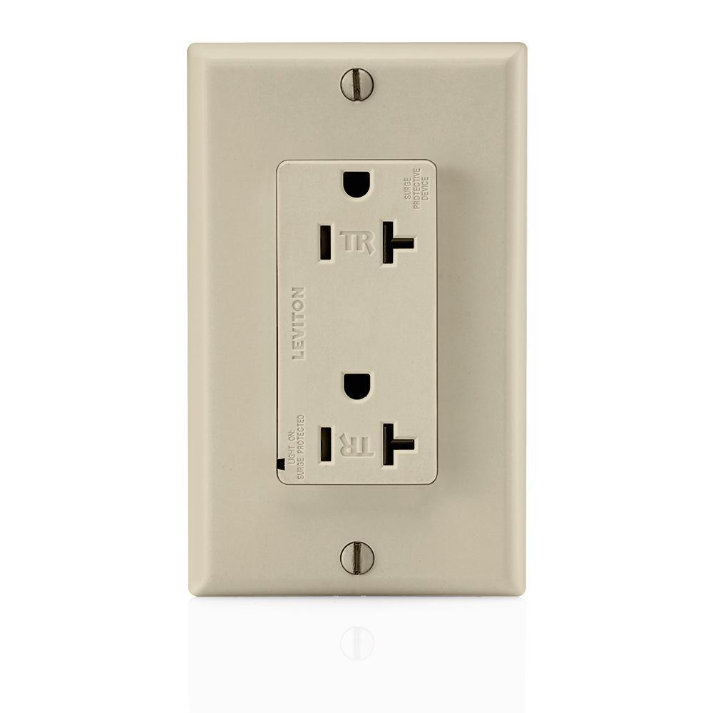 Leviton® T5380-I Straight Blade Surge Suppressions