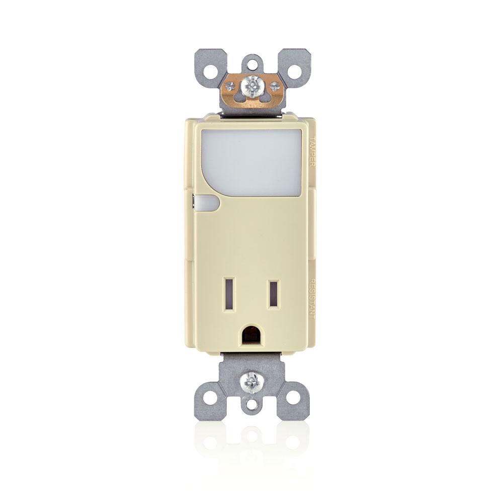 Leviton® T6525-I Receptacles & Lights