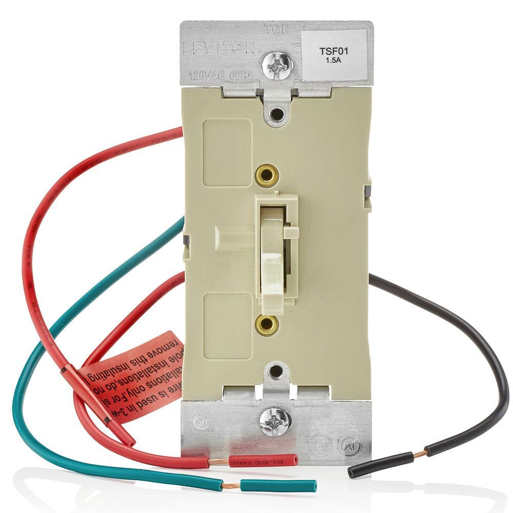 Leviton® TSF01-10I Fan Control Switches
