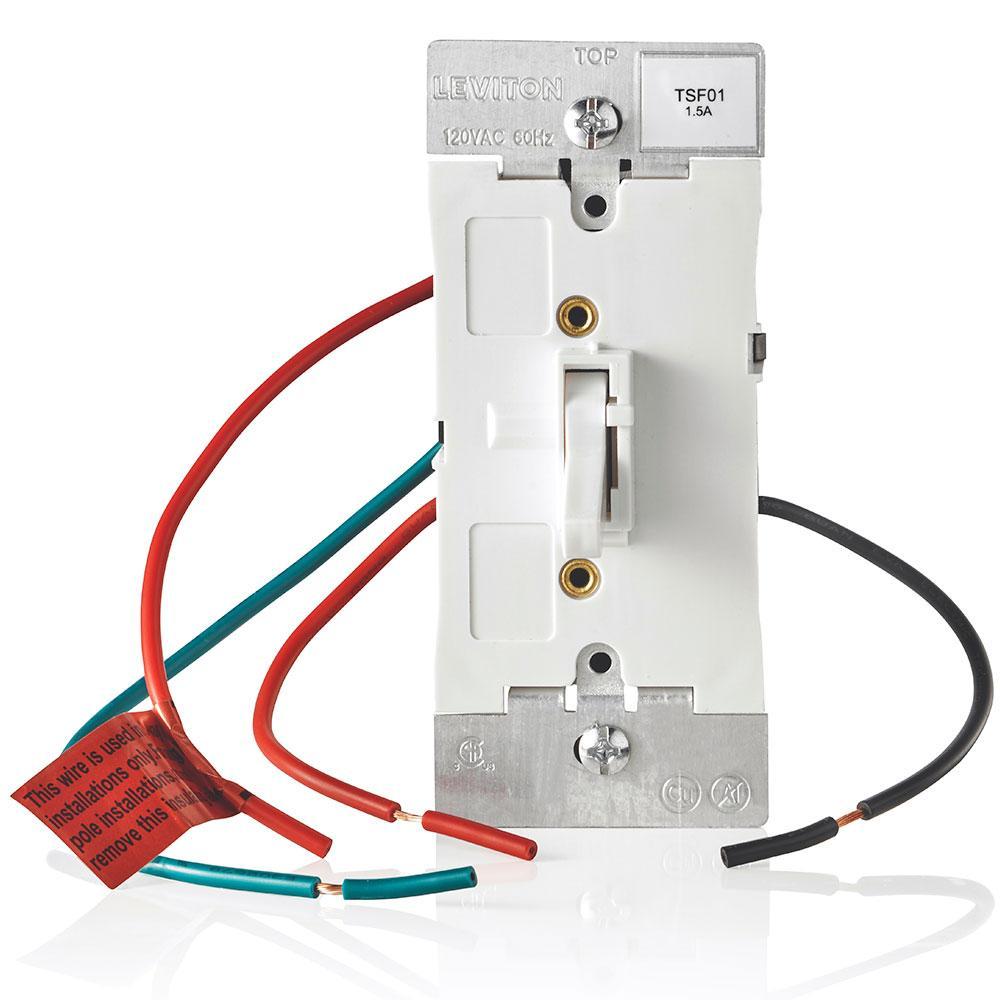 Leviton® TSF01-10W Fan Control Switches