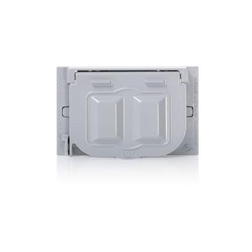 Leviton® WM1H-GY Weatherproof Device/Outlet Box Covers