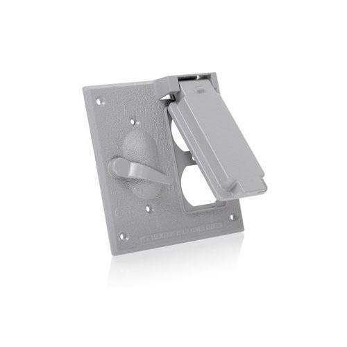 Leviton® WM2SD-GY Weatherproof Device/Outlet Box Covers