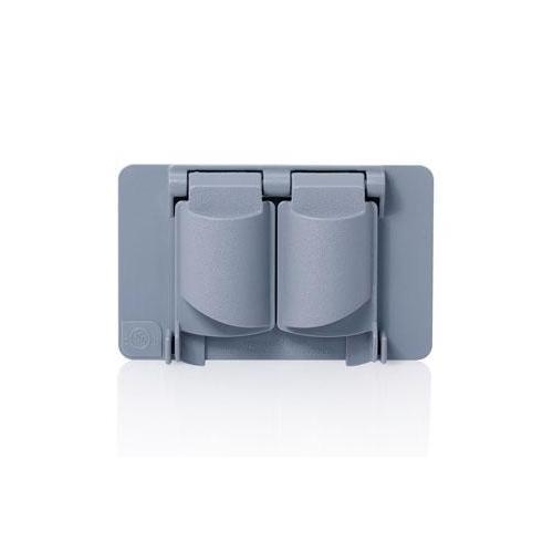 Leviton® WP1D-GY Weatherproof Device/Outlet Box Covers