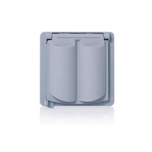 Leviton® WP2V-GY Weatherproof Device/Outlet Box Covers