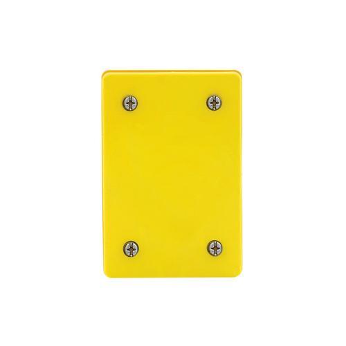 Leviton® Wetguard® WP459 Receptacle Blank Plate and Gasket, 4.63 in L x 3.13 in W x 1/2 in D, Valox® Polybutylene Terephthalate