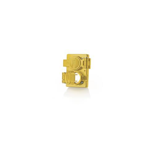 Leviton® Wetguard® WTCVD Replacement Cover and Gasket, 4.63 in L x 4 in W x 1.47 in D, Valox® Polybutylene Terephthalate