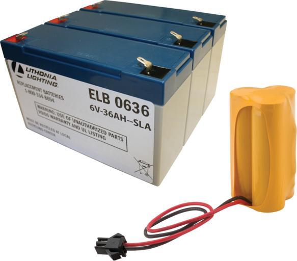 Lithonia Lighting® ELB B001 Emergency Lighting Battery Packs