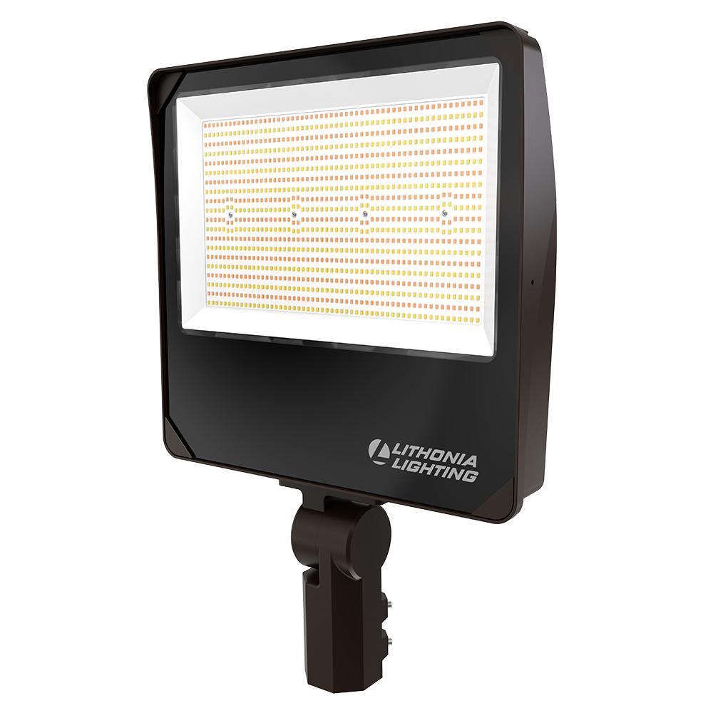 Lithonia Lighting® ESXF5 ALO SWW2 UVOLT YS DDB ESXF5 Adjustable Floodlight, LED Lamp, 184, 177, 259, 247, 259, 341, 322, 342 W Fixture, 120 to 347 V, Dark Bronze Housing