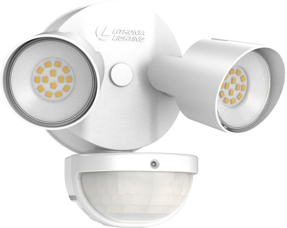 Lithonia Lighting® HGX LED 2RH 40K 120 MO WH M2 Dusk-to-Dawn Security Lighting