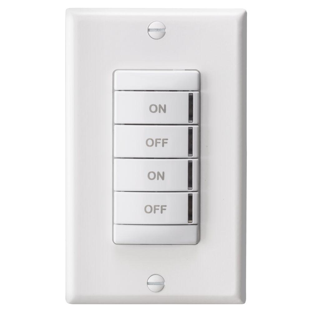 Lithonia Lighting® NPODM WH Wall Switch Stations